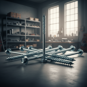 Tornillos de Cabeza Hexagonal de Acero al Carbono Galvanizado en Zinc de Alta Resistencia Clase 4.8 y 6.8, Rosca Parcial, M6-M12, Estándar DIN/ANSI, PDC - Product Image 1