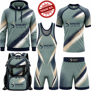 ชุดกีฬาผู้ชาย SINEWY SPORTS MMA สีส้ม พิมพ์ลายแบบ Sublimation ระบายเหงื่อ แห้งเร็ว ชุดฝึกซ้อม - Product Image 5