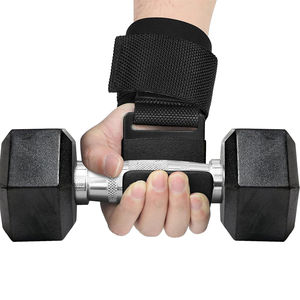 Excellent fournisseur, service OEM, crochets de musculation noirs extra résistants, fabriquez vos propres crochets de musculation par AMAZING INDUSTRIES - Product Image 4