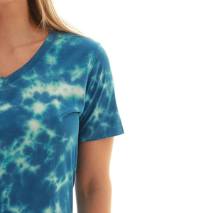 Camiseta de Manga Corta para Mujer, Impresión Digital Personalizada, 100% Algodón, Ecológica, de Secado Rápido, Estilo Urbano Clásico, Venta al Por Mayor - Product Image 3