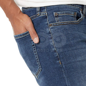 Pantalones Cortos de Mezclilla para Hombre, Ligeros, Hechos de Algodón, Transpirables, de Corte Holgado, Más Vendidos - Product Image 4