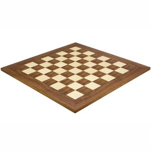 Jeu d'échecs de luxe en bois de noyer, taille tournoi professionnelle, plateau d'échecs en bois massif haut de gamme fait main, logo personnalisé, plateau en bois - Product Image 1