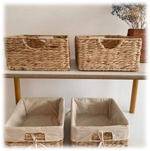 Cestas de Almacenamiento de Jacinto de Agua Natural de Alta Calidad a Precio Económico, que Ofrecen Durabilidad, Ecológicas y Decorativas para el Hogar - Product Image 2