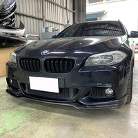 Nuevo Alerón Delantero de Fibra de Carbono Estilo E para BMW Serie 5 F10 2011-2016, Paquete M-Sport BW-F10-24, Fijación con Tornillos