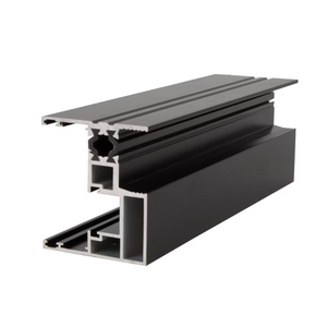 Perfil de Extrusión de Aleación de Aluminio Serie 6000 Negro Mate, Forma Cuadrada, Modelo TD99 para Ventanas Abatibles de Alta Gama - Product Image 2