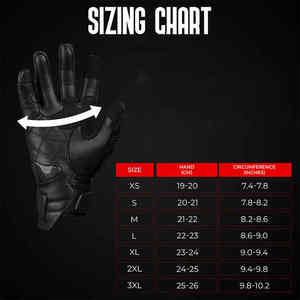 Gants de moto en cuir respirants à doigts entiers avec écran tactile pour homme et femme, hiver - Product Image 6