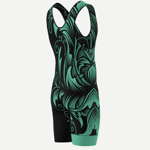 Trajes de Lucha Libre de Tallas Grandes Más Vendidos 2026, Nueva Llegada, Alta Calidad, Ligeros, Sublimación Personalizada, 100% Poliéster Ecológico - Product Image 5
