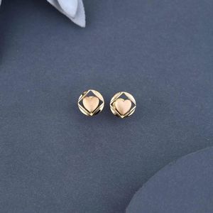 Heart Frame <b>Stud</b> <b>Earrings</b> Elegant Romantic Design Fashion Jewelry Stylish Daily Wear Accessory for Women <b>Girls</b> Gift - Product Image 3