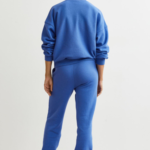 Ensemble de survêtement unisexe respirant coupe ample personnalisé pour l'été : sweat à capuche zippé et pantalon de jogging pour le sport et le streetwear - Product Image 5