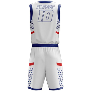 Vêtements de basket-ball réversibles pour jeunes, sublimation, design personnalisé pas cher, ensembles de maillots de haute qualité et fabrication OEM - Product Image 5