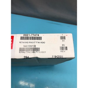 AMAT 0021-77474 ANILLO DE RETENCIÓN DE 6" CON CABEZA DE TITANIO, 170386 - Equipo y Piezas de Semiconductores de Confianza de Tradicción Global - Product Image 3