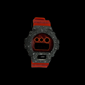 Reloj de Lujo de Alta Calidad con Diamantes Moissanite Negros VVS, Movimiento de Cuarzo, para Hombre y Mujer, Estilo HipHop, Correa Plateada, Precio Bajo de Fábrica - Product Image 1