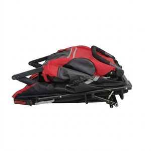 Remorque de vélo pour enfants en alliage d'aluminium Urban Greenway Explorations, suspension indépendante, charge utile de 35 kg pour les aventures sur sentier - Product Image 4