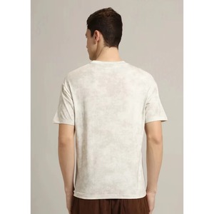 เสื้อยืดผู้ชาย เสื้อยืดคอโอ แขนสั้น ผ้าฝ้าย 100% ทรงโอเวอร์ไซส์ เสื้อฤดูร้อนสำหรับขาย - Product Image 4