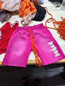 Pantalones cortos para correr informales para hombre de lana de algodón 100% de alta calidad, bolsillos decorados con logotipo liso respetuoso con el medio ambiente - Product Image 2