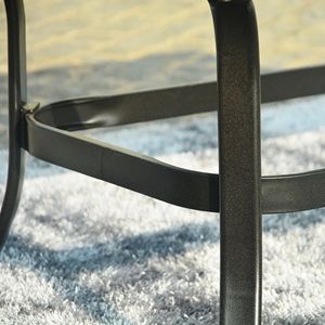 Tavolo da Giardino in Vimini H18.91 con Piano in Vetro Temperato, Arredamento Resistente ed Elegante per Uso Esterno - Product Image 5