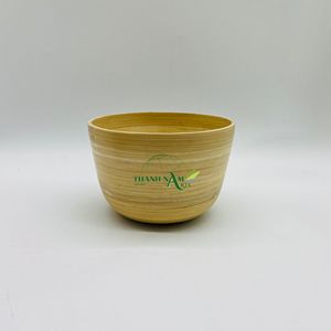 Vente en gros 2024 Bols en bois écologiques jetables de tailles personnalisées, articles de cuisine durables pour usage domestique, fêtes, style vintage, OEM, salade - Product Image 2