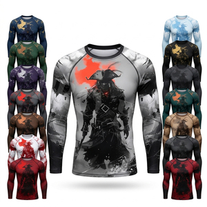 เสื้อยืดแขนสั้นคุณภาพสูง ดีไซน์ทันสมัยสำหรับฤดูร้อน แบบซับลิเมชั่น ระบายอากาศได้ดี ป้องกันแสงแดด เหมาะสำหรับออกกำลังกาย วิ่ง และเล่นกีฬา สำหรับผู้ชาย - Product Image 1