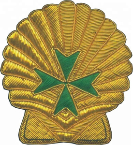 Badges brodés faits main légers et multi-usages avec épingle de sûreté, service OEM, couleurs et tailles personnalisées, badges de haute qualité - Product Image 1