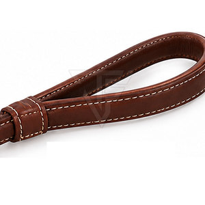 Collar Clásico de Cuero Sólido para Perro con Correa Coordinada, Correa Ajustable, Hebilla Metálica con Anillo en D y Asa para Uso Diario - Product Image 6
