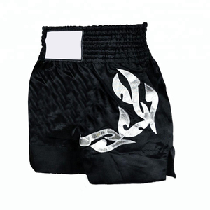 Shorts de Boxeo y Muay Thai Retro Profesionales de Alta Calidad al por Mayor, de Spandex y Poliéster, Cómodos, Transpirables, de Secado Rápido y Elásticos - Product Image 1