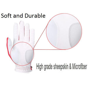 Gants de golf pour hommes, pour l'entraînement quotidien et les tournois, offrant une ajustement flexible, un confort et une maniabilité fiables du club. - Product Image 5