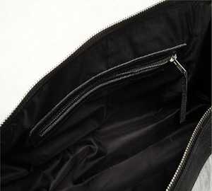 กระเป๋าเดินทางหนังวัวแท้ขนสัตว์แบบหรูหรา กระเป๋าถือแบบดัฟเฟิลสำหรับวันหยุดสุดสัปดาห์ กระเป๋าเดินทางขึ้นเครื่องบิน ผู้จัดจำหน่ายสั่งซื้อจำนวนมาก LHTB-0084 - Product Image 3