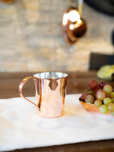 Mug Moscow Mule 100% cuivre pur, solide, artisanal, écologique, classique, pour les fêtes - Product Image 4