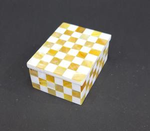 Handicraft Resin Inlay Keepsake <b>Storage</b> Box Top Selling Women's <b>Jewelry</b> <b>Storage</b> Decorative Box at Low Price - Product Image 3