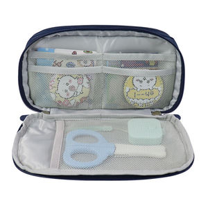 Estuche de Lápices SENDA Azul de Nailon con Cierre de Cremallera, Tamaño A5, Personalizable, con Diseño para Uso Escolar u Oficina - Product Image 5