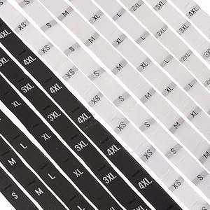 ป้ายผ้าฝ้ายคุณภาพสูง ป้ายโลโก้เสื้อผ้า รูปทรงต่างๆ ป้ายทอสำหรับเสื้อผ้า ตัดด้วยเลเซอร์ - Product Image 2