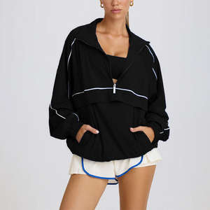 Chaqueta Deportiva NESTA SPORTS, Nueva, Transpirable, con Cuello Alto y Media Cremallera, Ligera, para Correr, Fitness y Yoga, para Mujer - Product Image 6