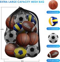 Çocuk Futbol Sırt Çantası Profesyonel Spor Okul Çantası Top Bölmeli Ayakkabı Cebi Çevre Dostu Polyester Hafif Dayanıklı
