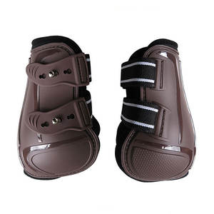 รองเท้าบู๊ตยาสำหรับม้าแบบมีแผ่นรองรับข้อต่อ พร้อมผ้าพันรักษาแบบแน่นหนา - Product Image 6