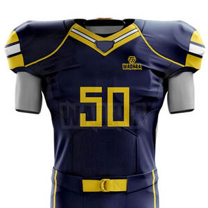 Uniforme de Fútbol Americano de Último Diseño, Nuevo Estilo Juvenil, Precio al por Mayor - Product Image 3