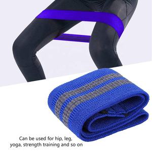 Cotton Latex Resistance <b>Band</b> Set Home Fitness & Yoga Workout Equipment for Booty Glutes & Hip Circle Loop <b>Exercise</b> - Product Image 5