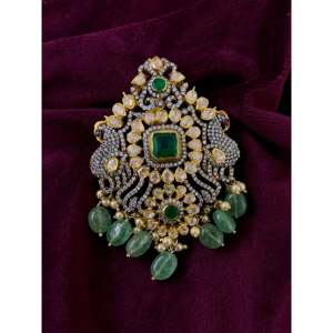 Elegante Colgante de Plata 92.5 con Moissanita para Mujer - Product Image 1