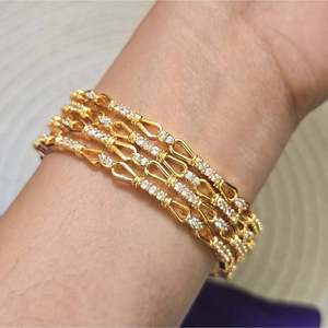 Fashion Bangle Diamond Lookalike 2x6 - Product Image 2