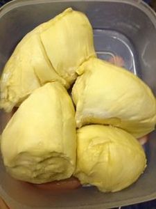 Proceso IQF de grado de exportación de Durian congelado orgánico de Viet Thien Phu, patrón de pulpa entera conveniente para recetas deliciosas, suministro a granel - Product Image 4