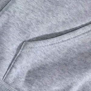 Sweat-shirt à capuche pour homme à ourlet brut, style streetwear décontracté, coupe ample moderne, pull à manches longues, haut de mode, vêtements personnalisés, vente en gros - Product Image 5