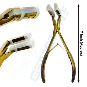 Pinzas de Extensión de Cabello de Acero Inoxidable de Primera Calidad, Duraderas y Reutilizables, con Logotipo Personalizado, Tamaño Personalizado, Se Acepta OEM - Product Image 3