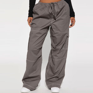 Pantalon cargo pour femme, style décontracté, haute qualité, vente en gros, nouveau style, pantalon cargo pour femme, vente en ligne - Product Image 1