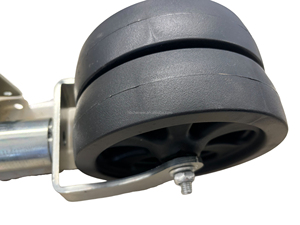 Nuevo <span class=keywords><strong>Abrazadera</strong></span> Doble de 8 Pulgadas para <span class=keywords><strong>Rueda</strong></span> de Soporte de RV/Autocaravana, Equipo de Elevación, Acero Q235b, Capacidad de 2000 kg - Product Image 5