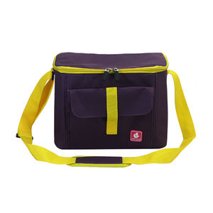 Sac isotherme isotherme pour déjeuner thermique bleu simple Sac isotherme à petite épaule à doublure souple Sac isotherme personnalisé - Product Image 1