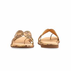 Sandales à talons formelles beiges pour femmes FR0564 - Product Image 2