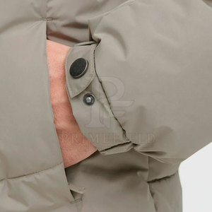 Best Selling Lightweight Men Casual Bubble <b>Jacket</b> Stand Zipper Front Waterproof Eco-Friendly Latest Design <b>Cheap</b> Price Custom - Product Image 6
