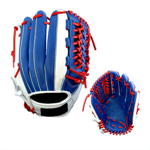 Guantes de Béisbol de Cuero en Oferta, para Adultos, para Zurdos, para Defensa en el Campo, Softbol, Cuero Duro, para Receptor - Product Image 1