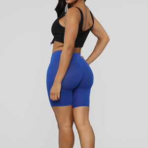 Shorts Deportivos de Cintura Alta para Mujer, Ajustados, Transpirables, de Secado Rápido, Ecológicos, de Spandex/Poliéster, para Gimnasio y Yoga - Product Image 3