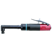 Perceuse pneumatique Desoutter Aerospace - Perceuse à tête angulaire 300W-90 - Tête standard - 3000 tr/min - Couple maximal de 4 Nm - Consommation d'air de 9,5 L/s - 6,4 mm