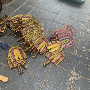 Éventail en jonc de mer fait main de haute qualité, modèle 2026, le plus vendu, pour rafraîchissement et décoration d'événements, cadeau pour mariage à la plage ou fête - Product Image 5